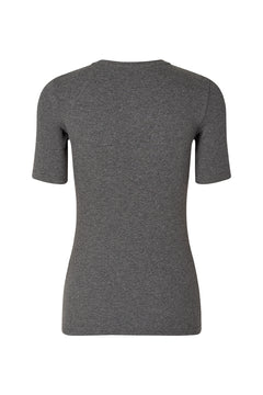 Saalexo T-shirt - Dark Grey Mel.