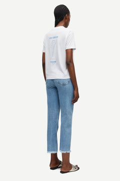 Sacamino Ss T-Shirt - Ice Blue Jasper