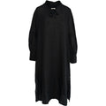 Sari Linen Dress - Jet Black
