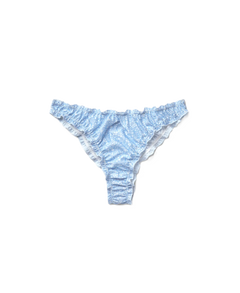 Sea Bikini Bottom - Light Blue Print