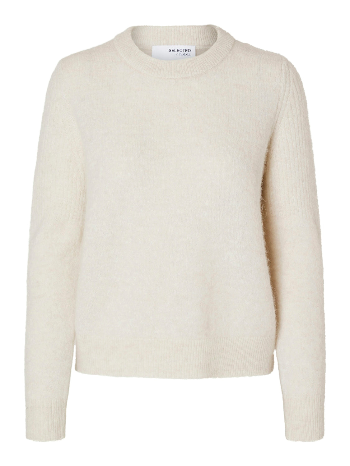 Roze SELECTED WOMEN Trui SLFMOLA MIA LS KNIT O-NECK Roze SELECTED WOMEN Trui SLFMOLA MIA LS KNIT O-NECK