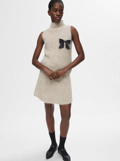 Emili Hw Knit Skirt - Dove Birch