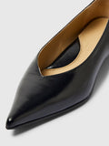 Isla Leather Pump - Black
