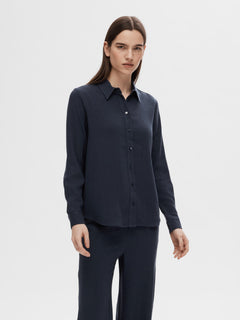 Viva Ls Shirt - Dark Sapphire