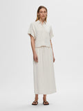 Viva Ss Cropped Sun Shirt Noos - Sandshell