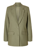 Tania-Rita Ls Relaxed Blazer - Vetiver