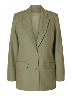 Tania-Rita Ls Relaxed Blazer - Vetiver