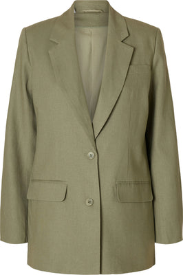 Tania-Rita Ls Relaxed Blazer - Vetiver