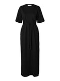 Essential Ss Pocket Ankle Dress Noos - Black