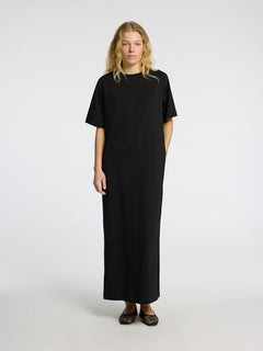 Essential Ss Pocket Ankle Dress Noos - Black