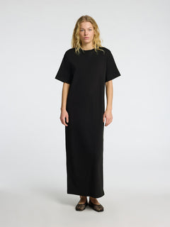 Essential Ss Pocket Ankle Dress Noos - Black
