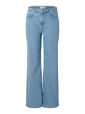 Alice Hw Wide Long Lig Blu Jeans - Light Blue Denim