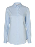 Romie Ls Fitted Shirt - Light Blue