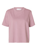 Essential Ss Boxy Tee Noos - Bleached Mauve