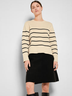 Liva Hw Knit Skirt - Black