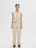 Sine-Eliana Hw Straight Pant - Humus