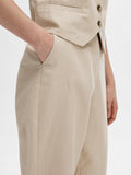 Sine-Eliana Hw Straight Pant - Humus