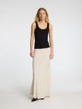Viva-Lena Hw Ankle Skirt Noos - Sandshell