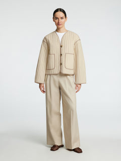 Linn Quilted Jacket - Birch