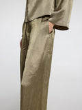 Selene Hw Wide Pant B - Vetiver
