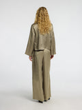 Selene Hw Wide Pant B - Vetiver