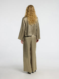 Selene Hw Wide Pant B - Vetiver