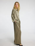 Selene Hw Wide Pant B - Vetiver