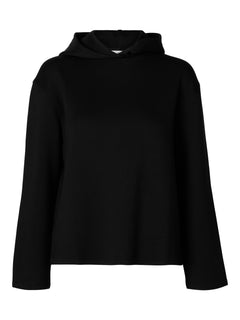 Emma Ls Sweat Hoodie - Black