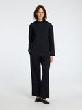 Emma Ls Sweat Hoodie - Black