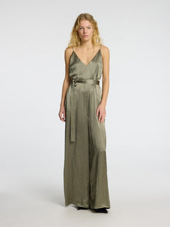 Selene Sl Wide Leg Jumpsuit B - Vetiver
