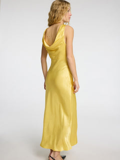 Selene Sl Cowl Back Midi Dress B - Sundress