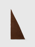 Maria Narrow Cashmere Scarf - Chocolate Chip