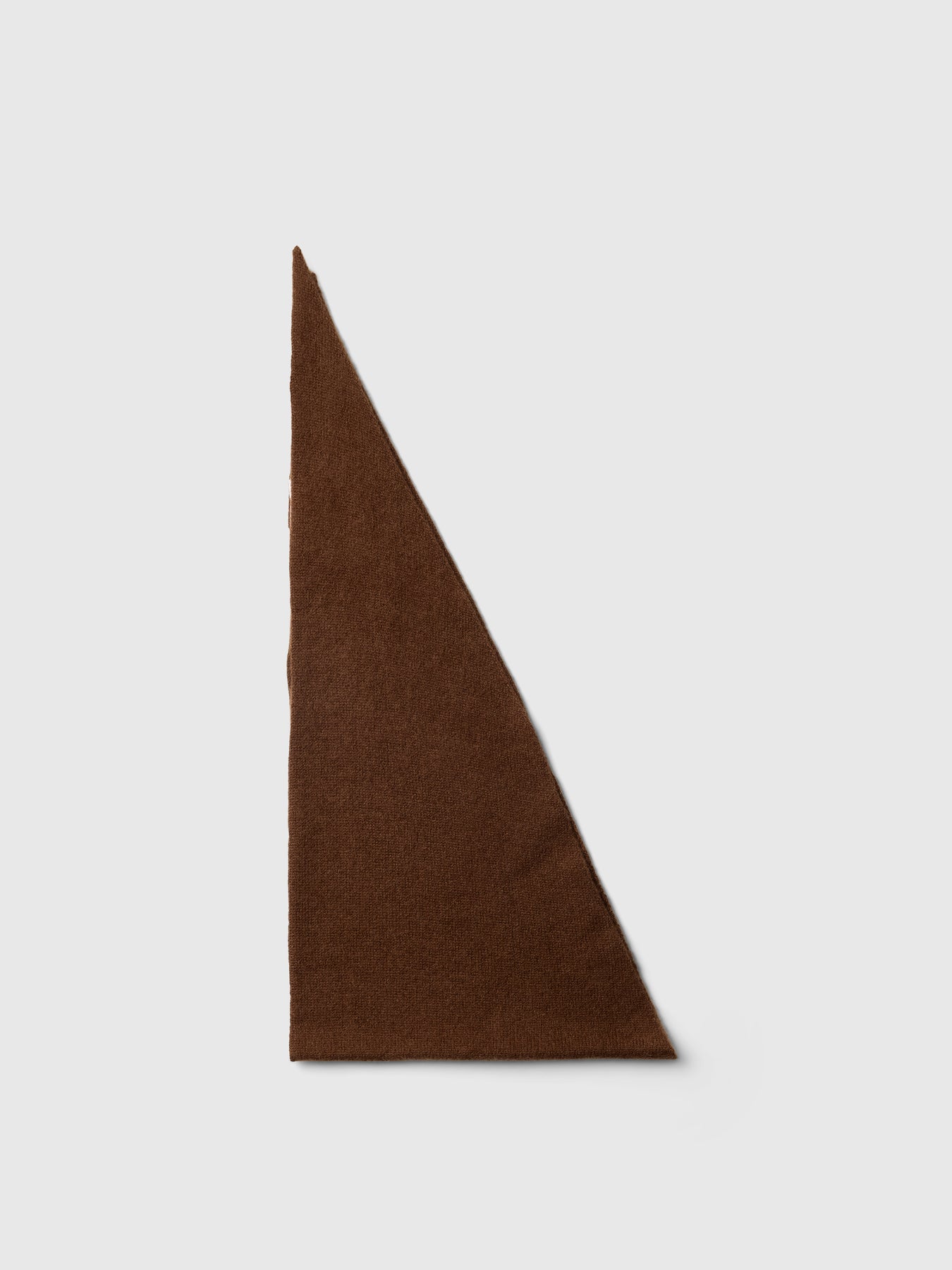 Maria Narrow Cashmere Scarf - Chocolate Chip