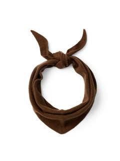 Maria Narrow Cashmere Scarf - Chocolate Chip