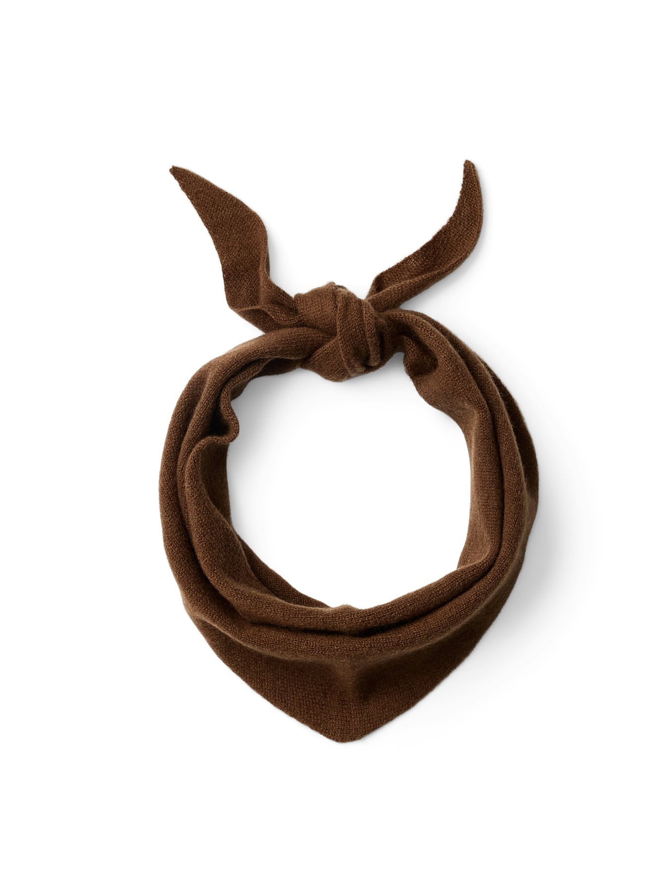 Maria Narrow Cashmere Scarf - Chocolate Chip