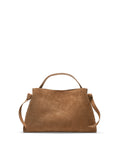Stella Medium Suede Bag - Tan