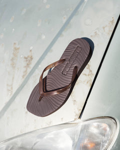 Tapered Platform Transparent - Brown Trans