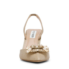 Neala Sandal - Gold Glitter