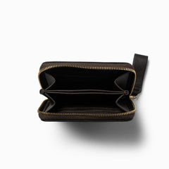 Small Zip Wallet - Dark Chocolate
