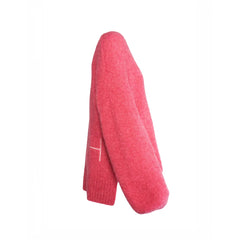 Sofie V-Neck Sweater - Chateau Rose