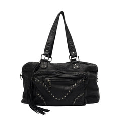 Mille Rivet - Washed Black W. Antique Silver