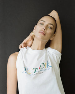 NY 94 T-Shirt - White/Ruby/Alpine/Paris Blue