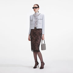Boucle Jacket - Blue