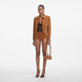 Suede Jacket - Brown