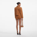 Suede Jacket - Brown