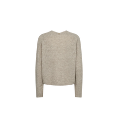 Thora Relax Knit Cardigan - Feather Gray