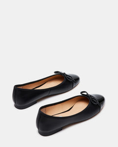 Ellison Ballerina - Black Leather