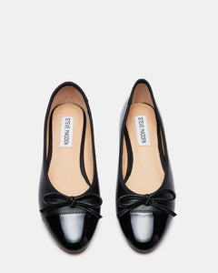 Ellison Ballerina - Black Leather