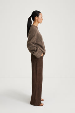 Niclas Short Sweater - Brown