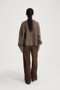 Niclas Short Sweater - Brown